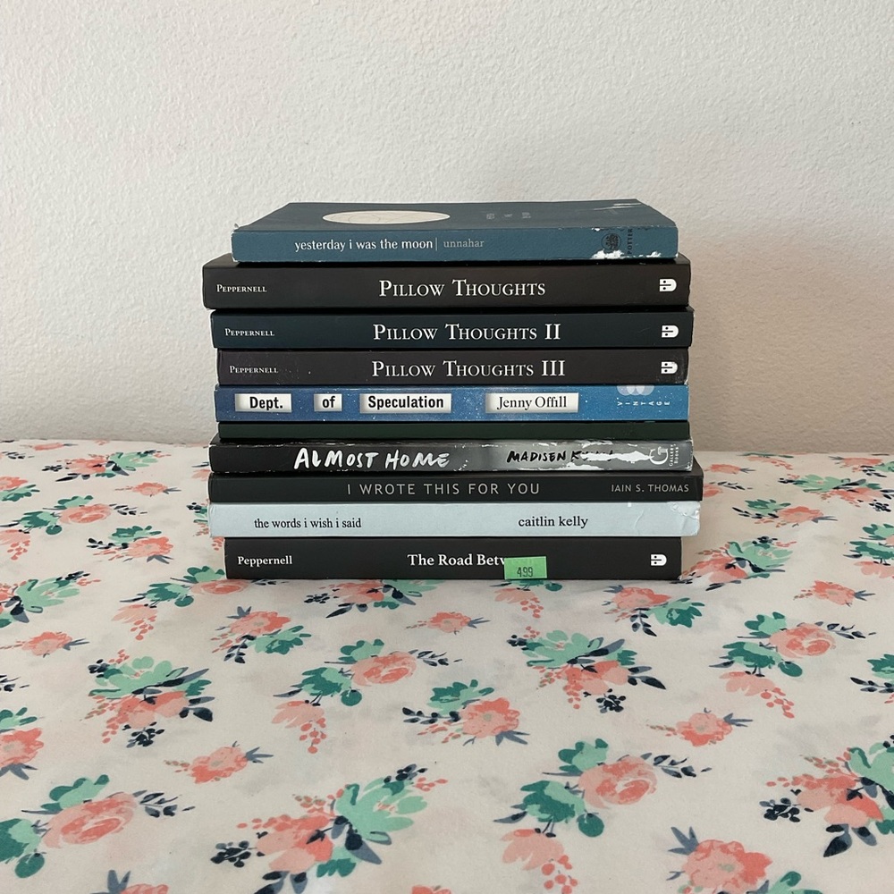 Poetry Book Lot